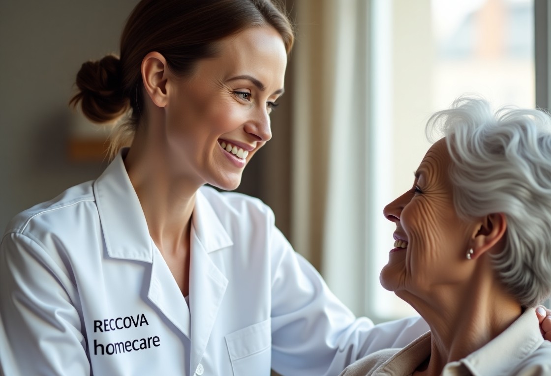 Reccova team providing home physiotherapy
